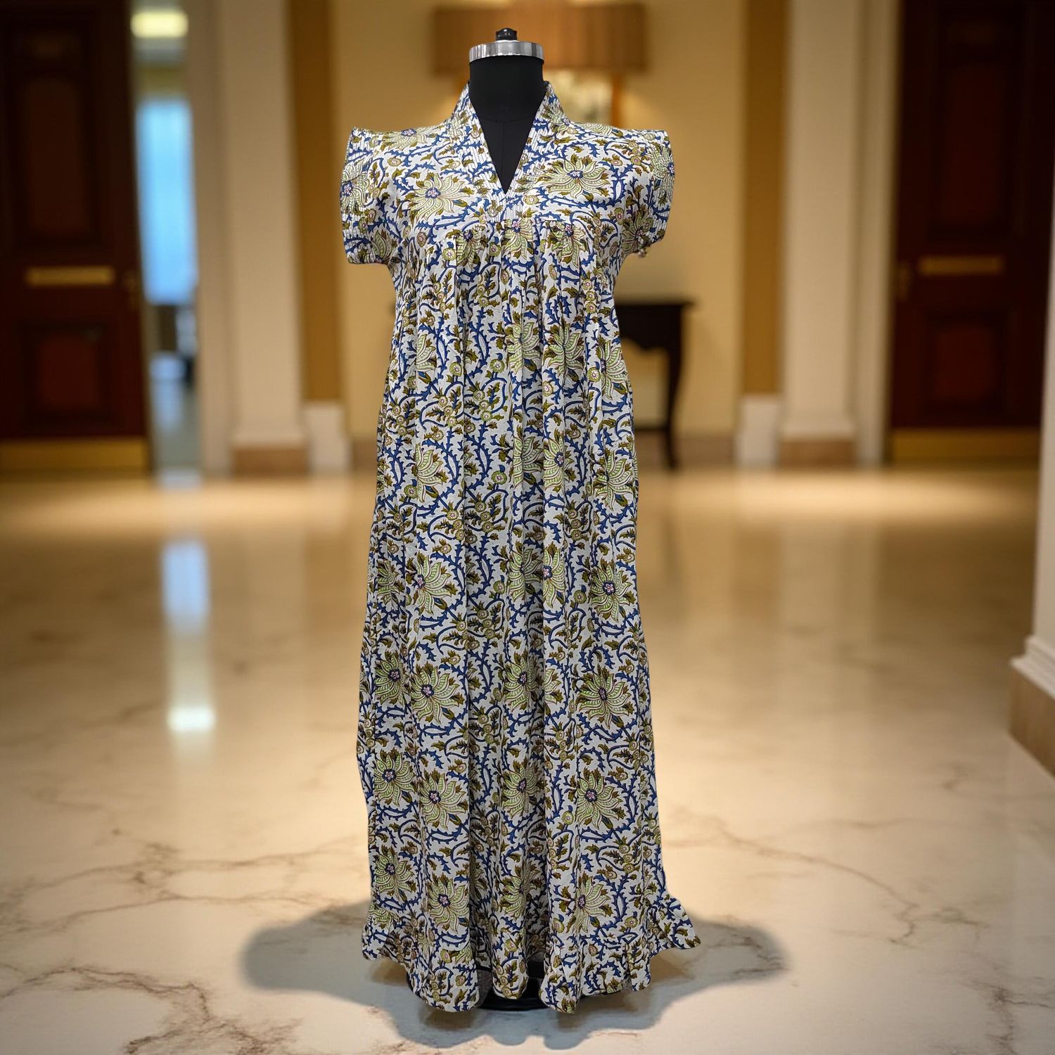 Cotton Jalabiya Dress Amani Crystal 09