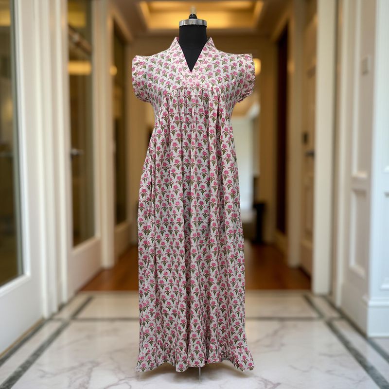 Cotton Jalabiya Dress Amani Crystal 10