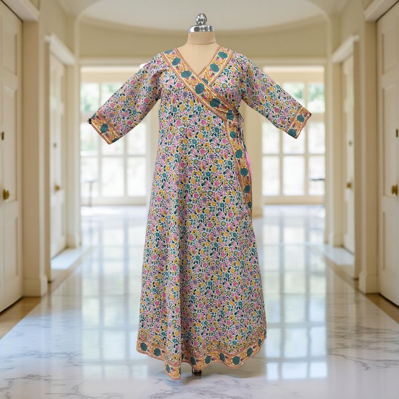 Cotton Jalabiya Double Closh Dress Priam 04