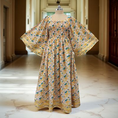Cotton Jalabiya Double Closh Dress Elzina 02