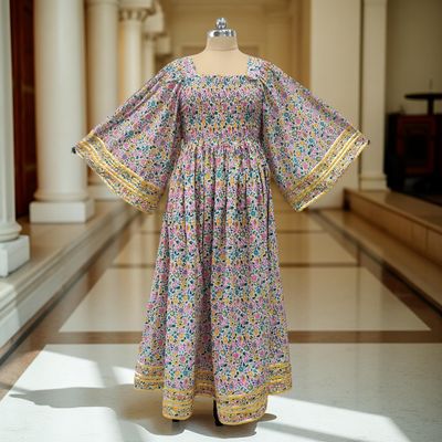 Cotton Jalabiya Double Closh Dress Elzina 08