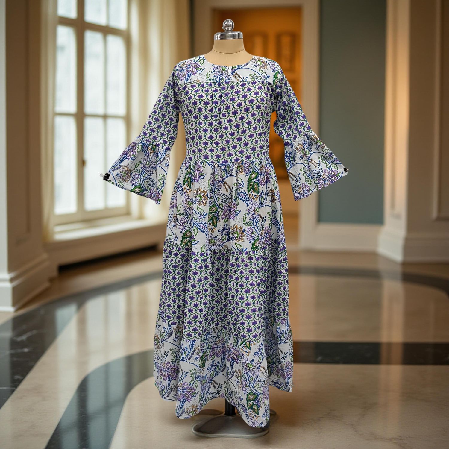 Cotton Jalabiya Dress Moon 02