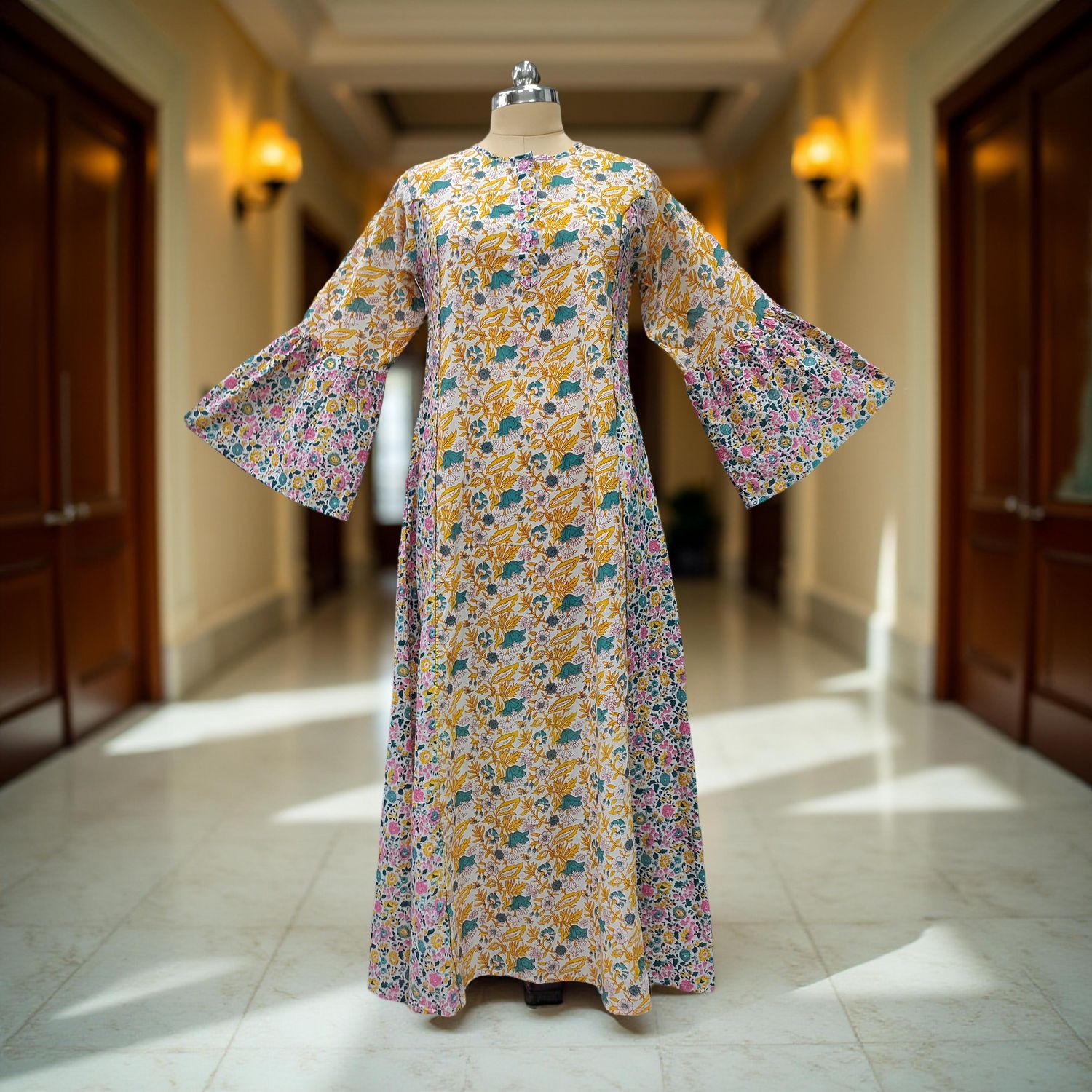 Cotton Jalabiya Dress Marry 07