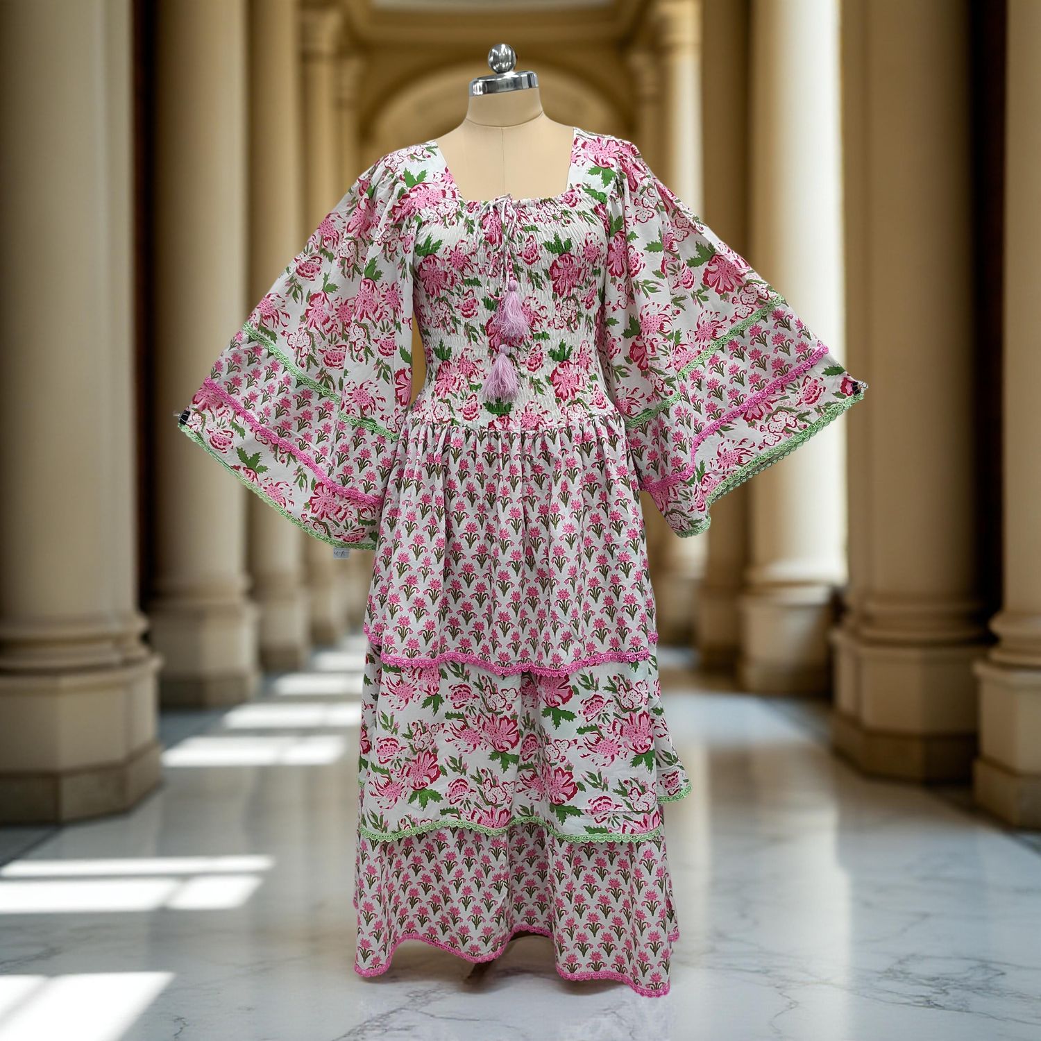 Cotton Jalabiya Double Closh Dress Rahima 03