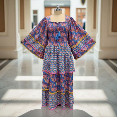 Cotton Jalabiya Double Closh Dress Rahima 08