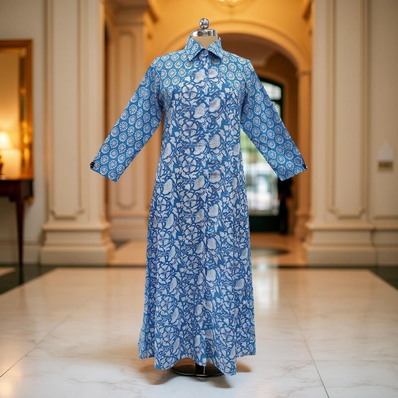 Cotton Jalabiya Dress Honey 05
