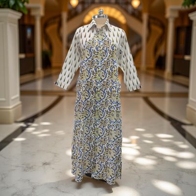 Cotton Jalabiya Dress Honey 02