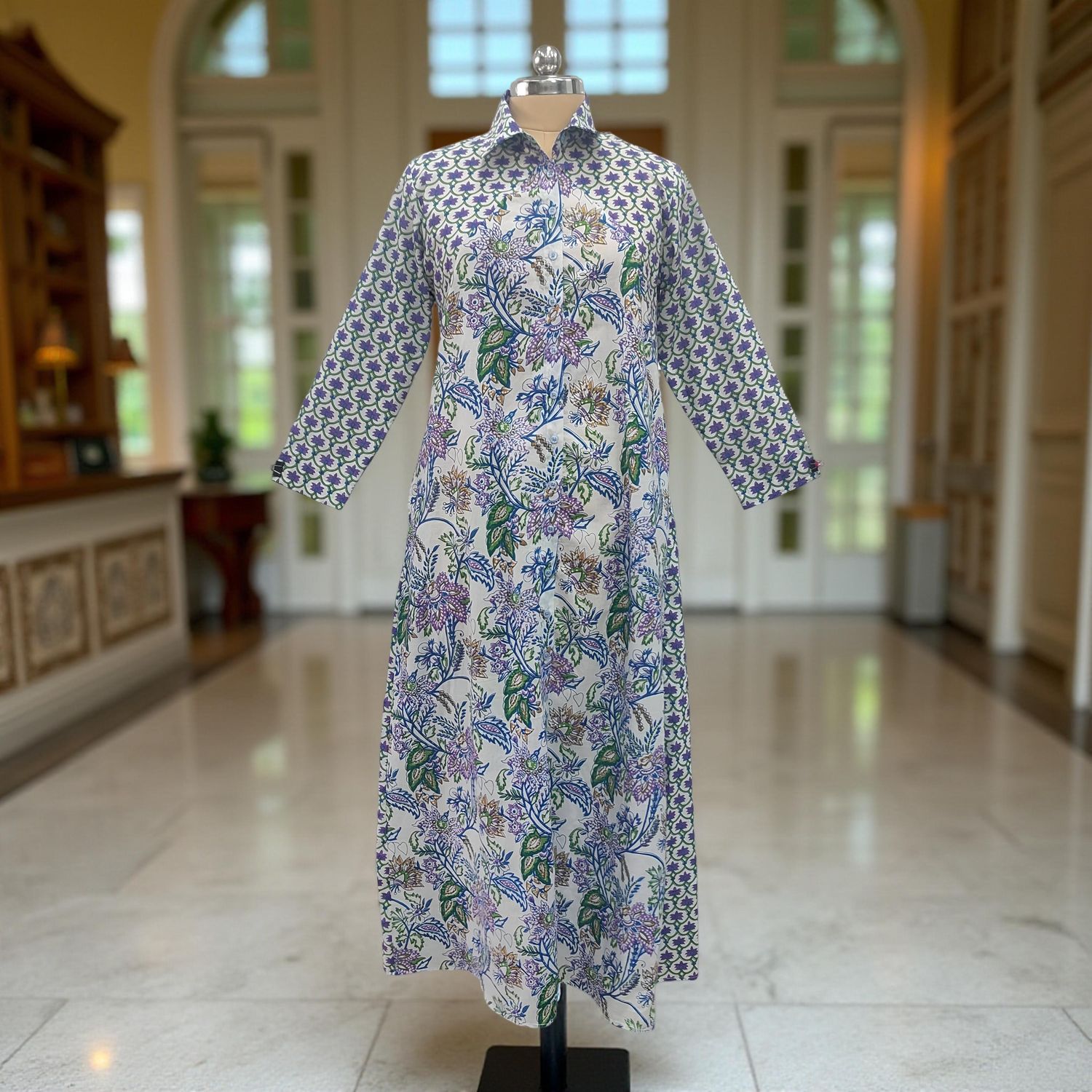 Cotton Jalabiya Dress Honey 04