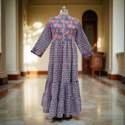 Cotton Jalabiya Dress Safia 01