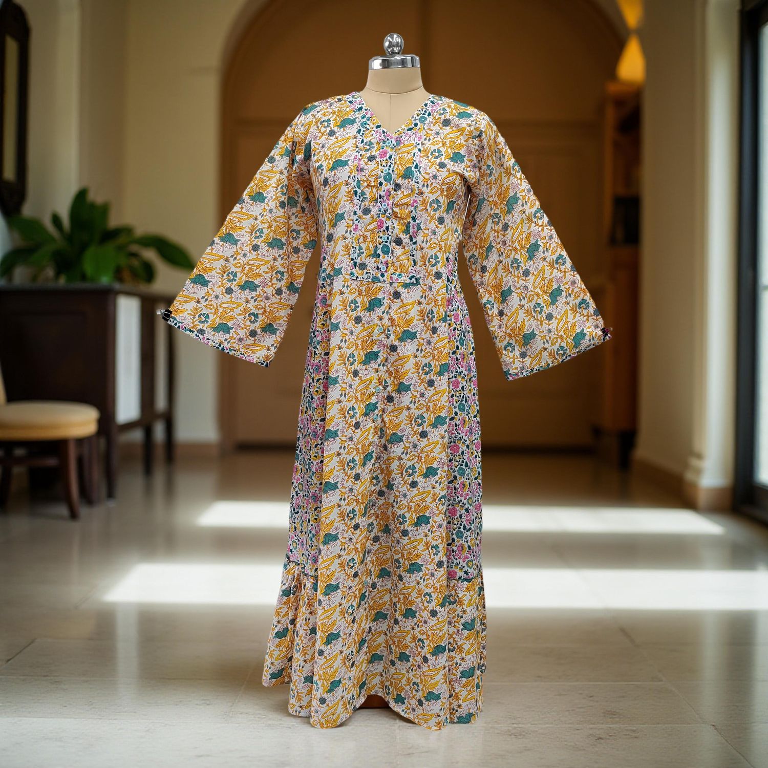 Cotton Jalabiya Dress Tulip 07