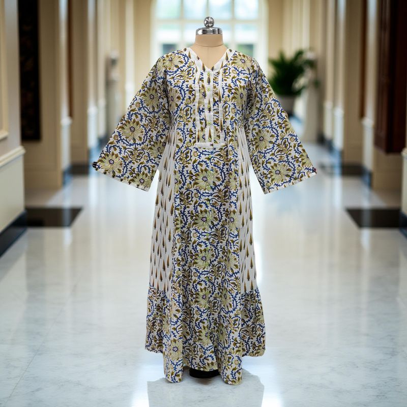 Cotton Jalabiya Dress Tulip 09
