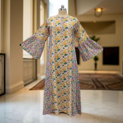 Cotton Jalabiya Dress Marry Crystal 07