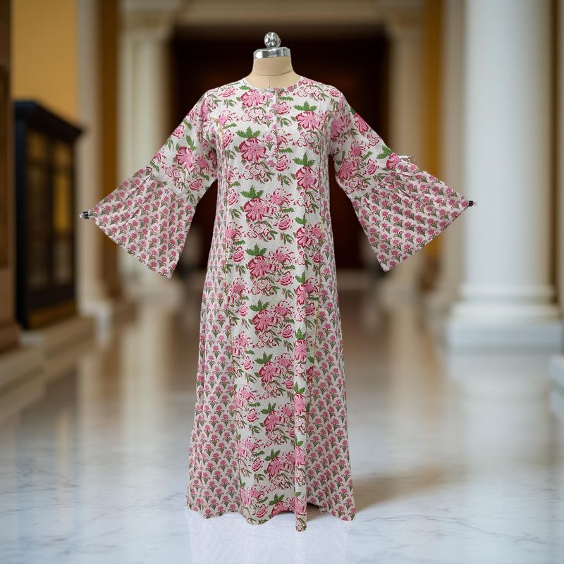 Cotton Jalabiya Dress Marry Crystal 04