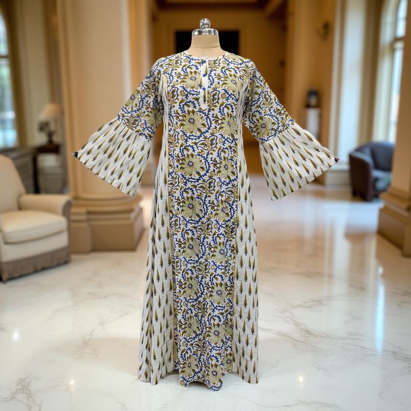 Cotton Jalabiya Dress Marry Crystal 09