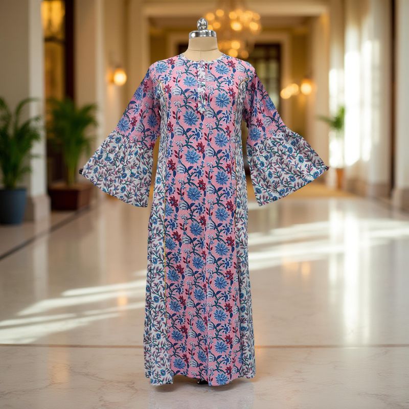 Cotton Jalabiya Dress Marry Crystal 02