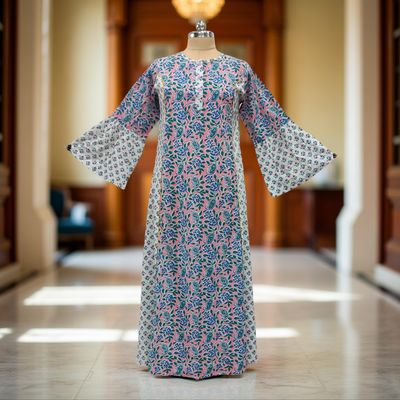 Cotton Jalabiya Dress Marry Crystal 06