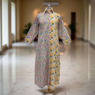 Cotton Jalabiya Dress Singapore Crystal 02