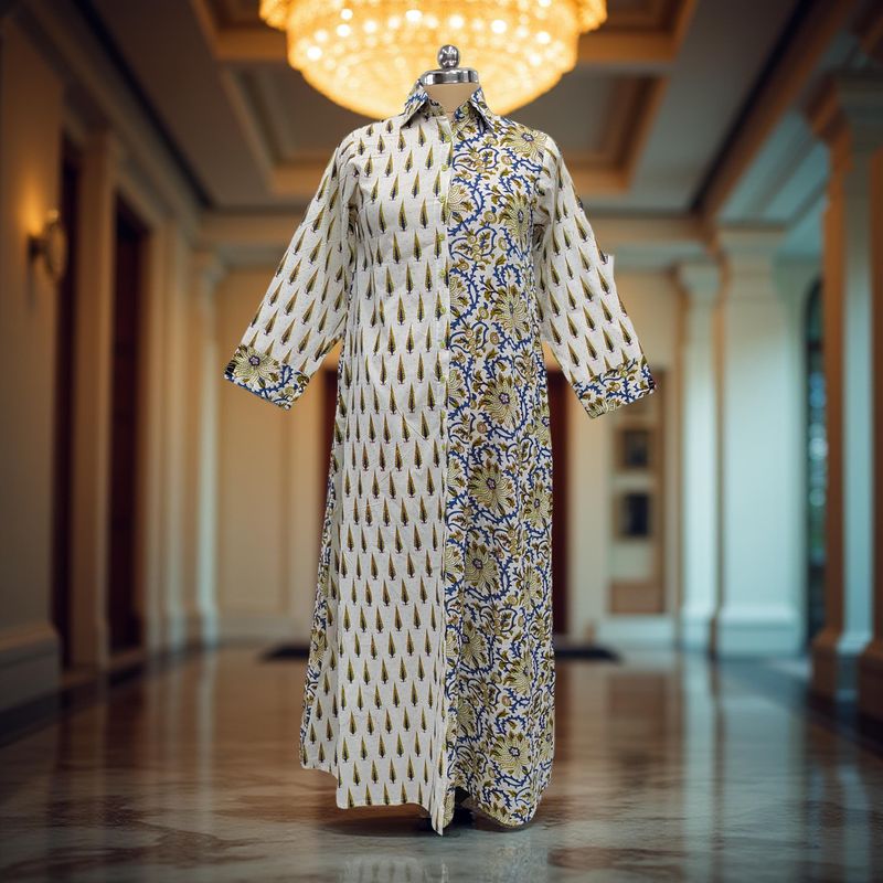 Cotton Jalabiya Dress Singapore Crystal 06