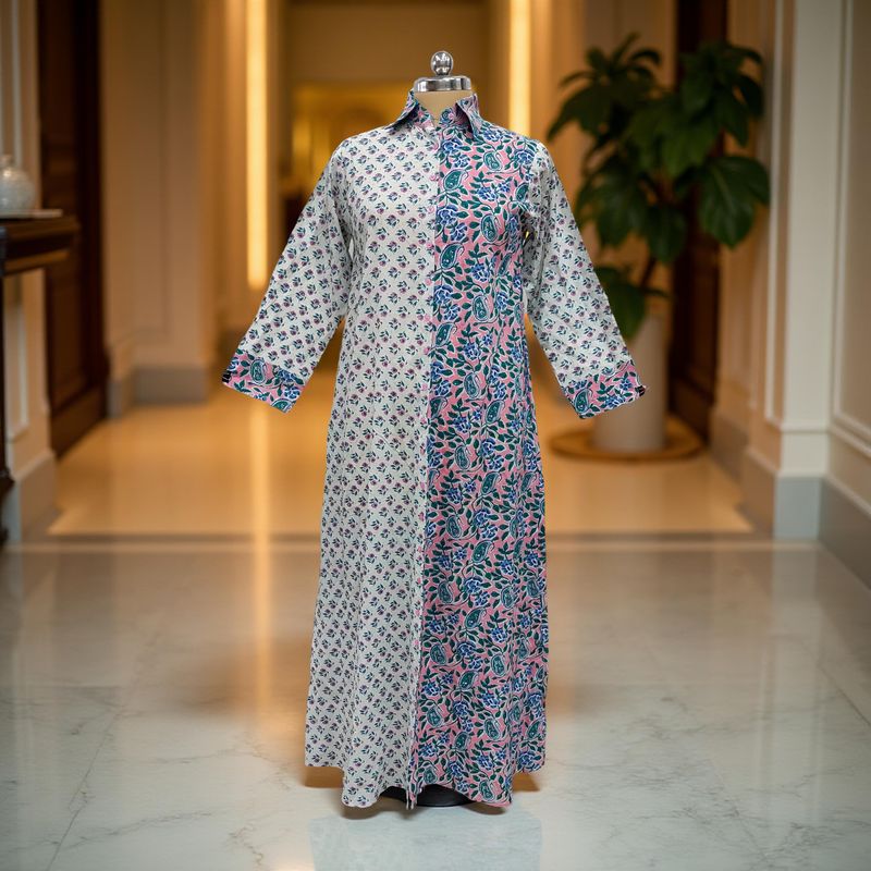 Cotton Jalabiya Dress Singapore Crystal 10