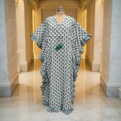 Cotton Jalabiya Dress Farasha Kaftan 02