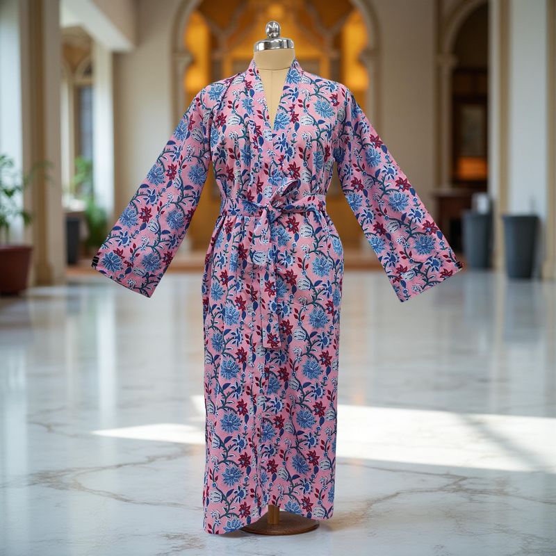Cotton Jalabiya Dress Kimono 08