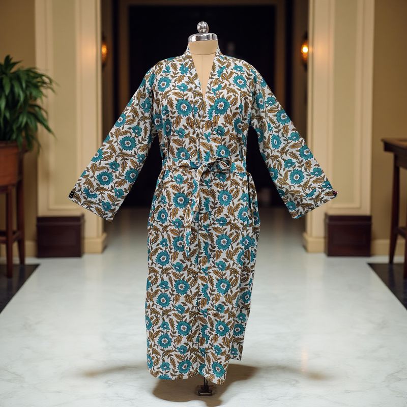 Cotton Jalabiya Dress Kimono 07