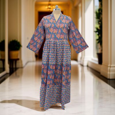 Cotton Jalabiya Dress Maldives Crystal 04
