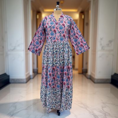 Cotton Jalabiya Dress Maldives Crystal 02
