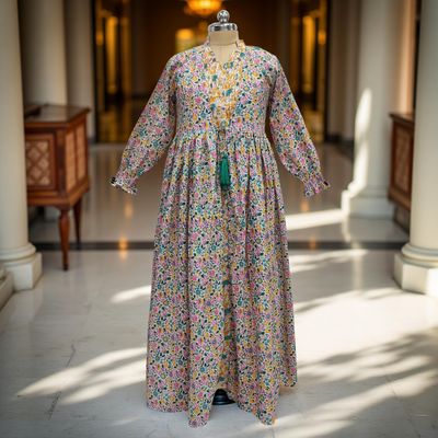 Cotton Jalabiya Dress Fahima 04