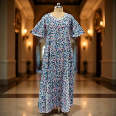 Cotton Jalabiya Dress Marya Crystal 02
