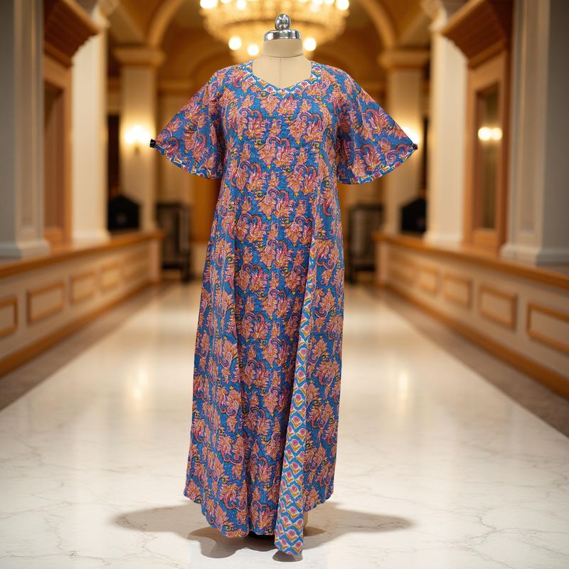 Cotton Jalabiya Dress Marya Crystal 06