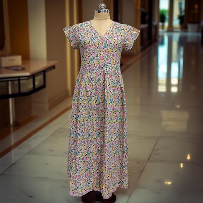 Cotton Jalabiya Dress Precious Crystal 10