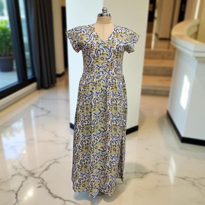 Cotton Jalabiya Dress Precious Crystal 03