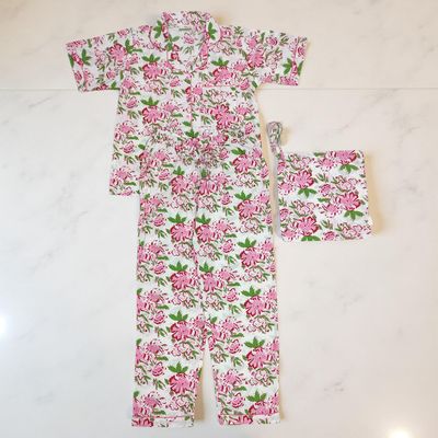Cotton Short Sleeves Pajama Set 18