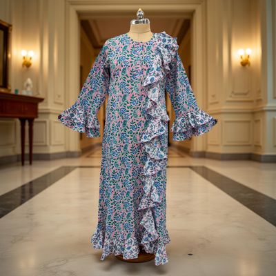 Cotton Jalabiya Dress Princess Crystal 01