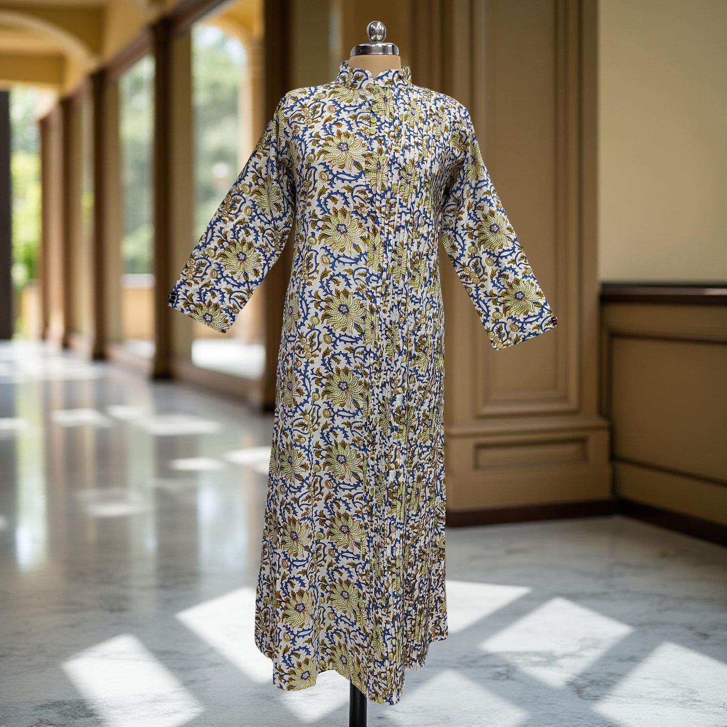 Cotton Jalabiya Dress Maira Crystal 02