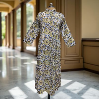 Cotton Jalabiya Dress Maira Crystal 02