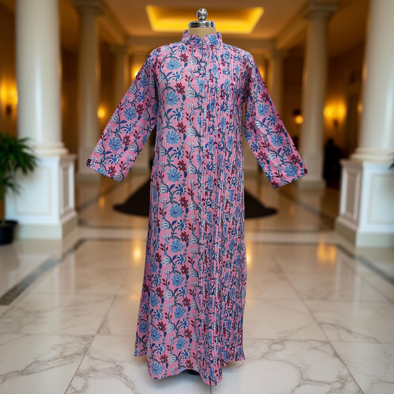 Cotton Jalabiya Dress Maira Crystal 04