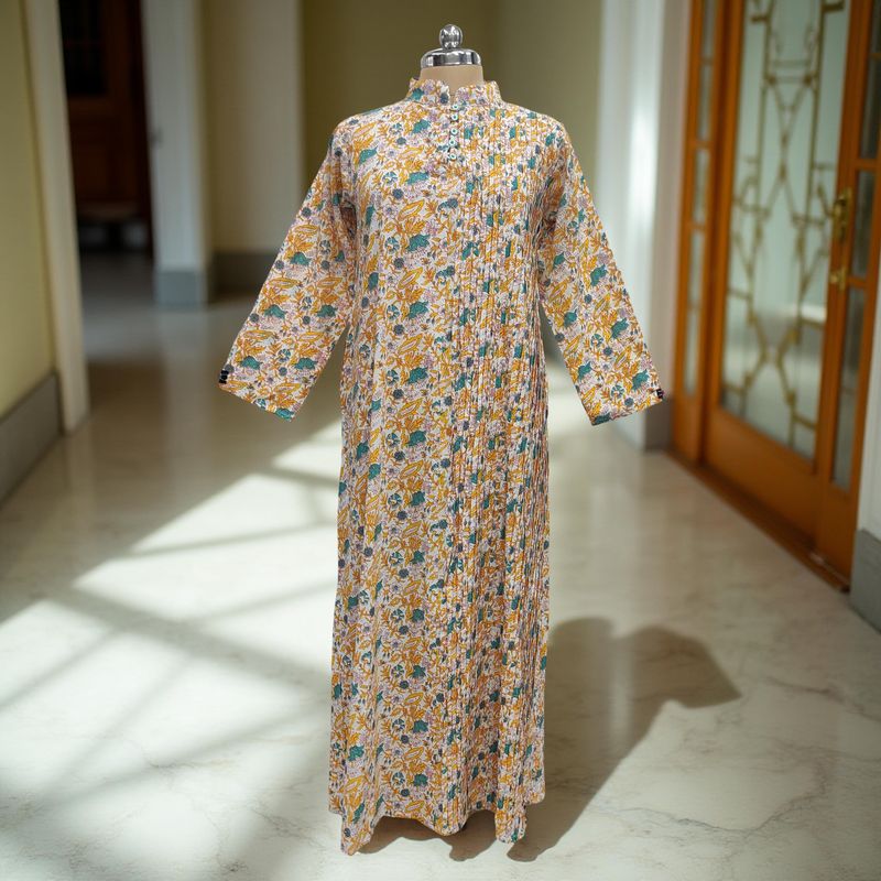 Cotton Jalabiya Dress Maira Crystal 09
