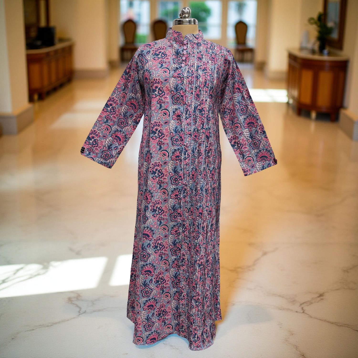 Cotton Jalabiya Dress Maira Crystal 07