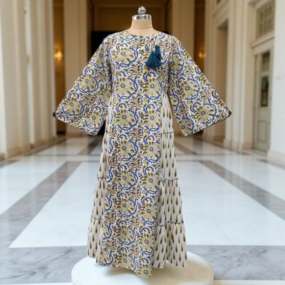 Cotton Jalabiya Double Closh Dress Cindrella 01