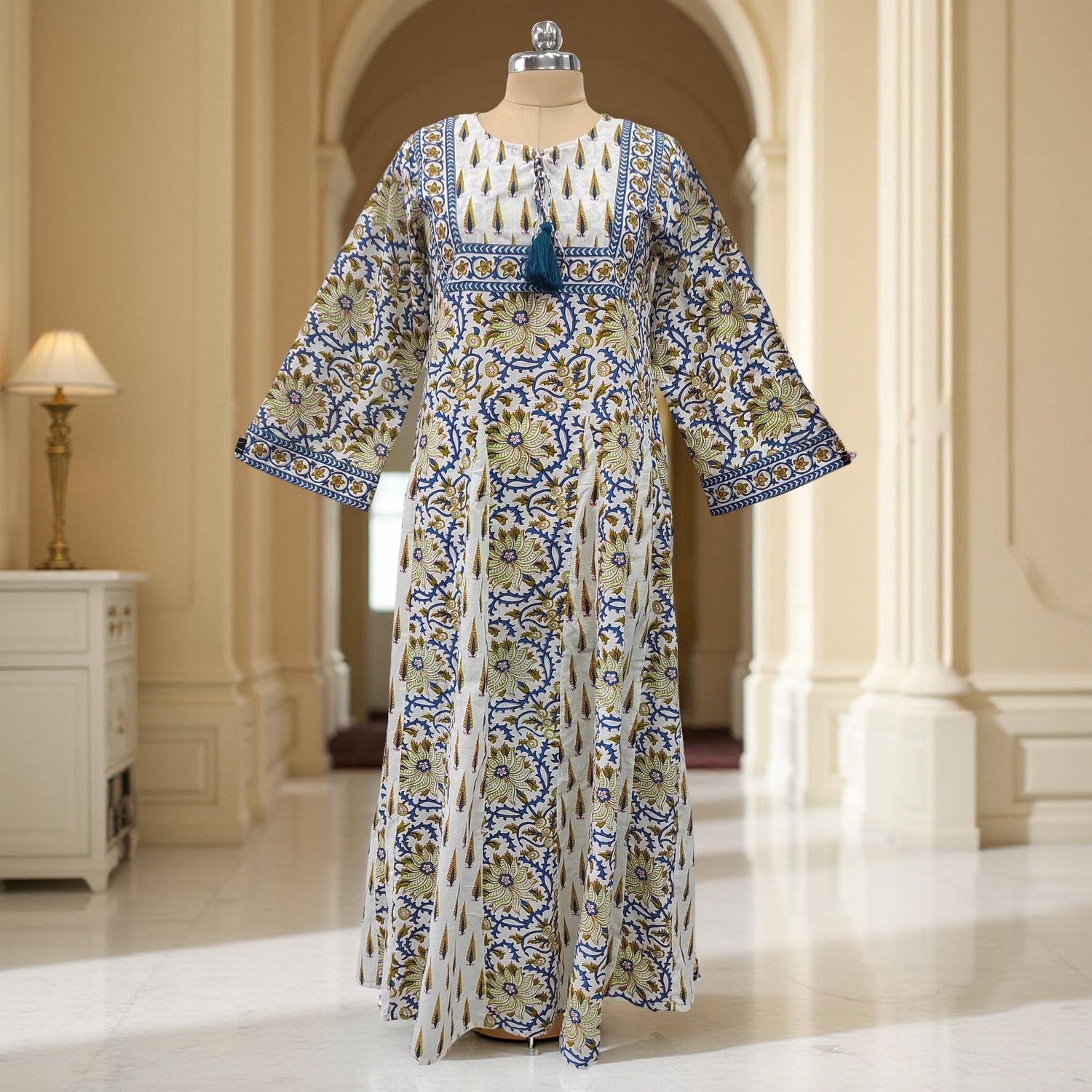 Cotton Jalabiya Double Closh Dress Anaya 10