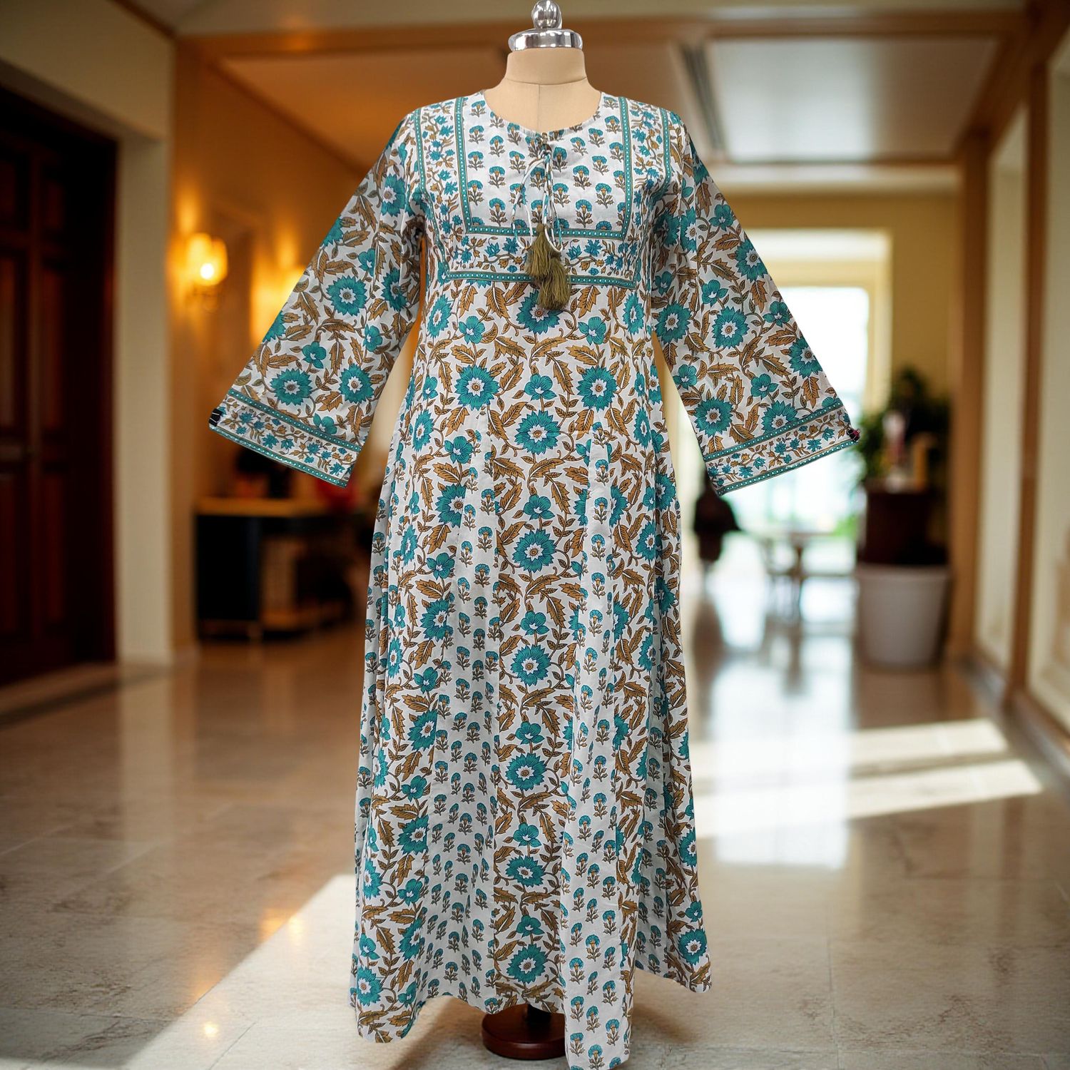 Cotton Jalabiya Double Closh Dress Anaya 02