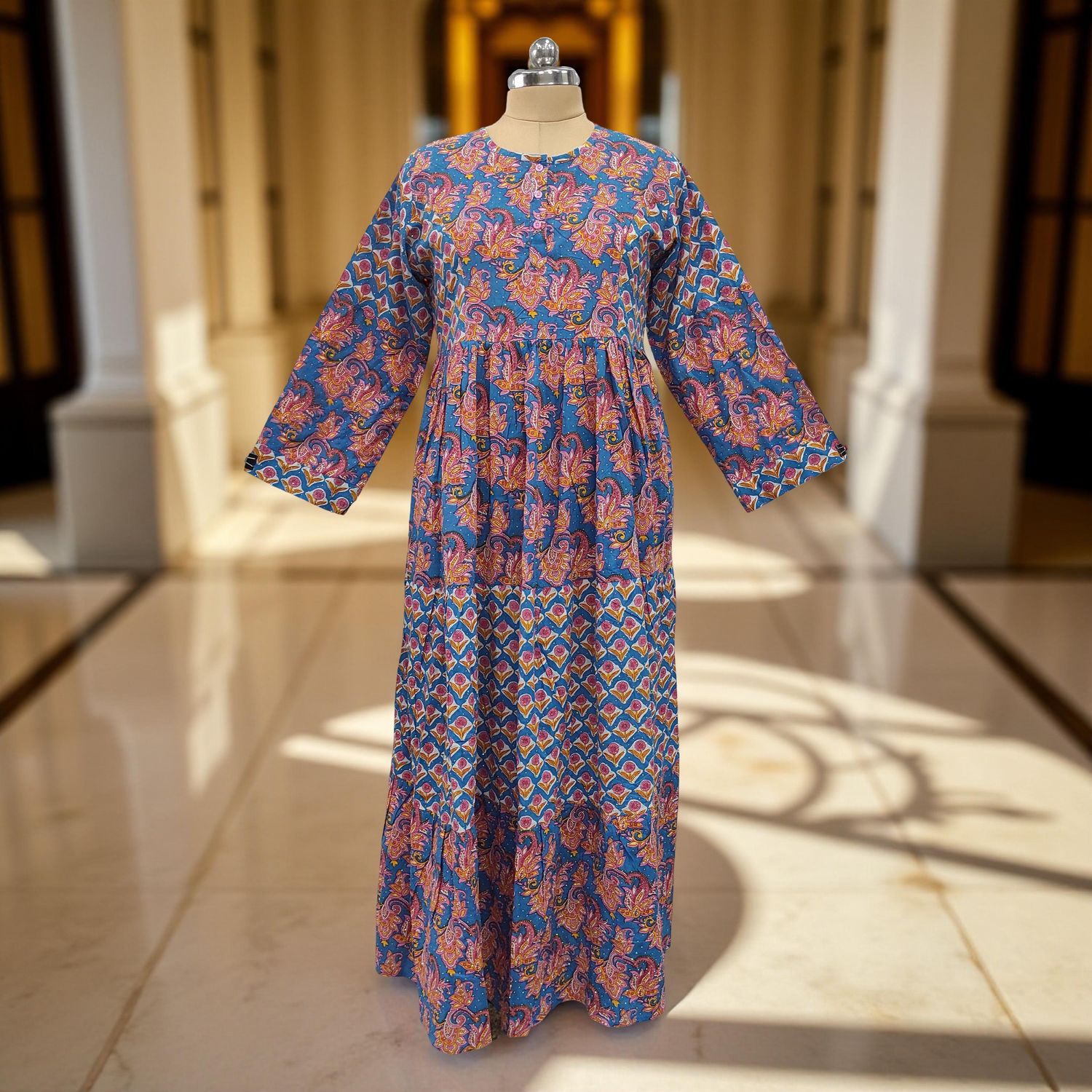 Cotton Jalabiya Dress Juhi Crystal 02