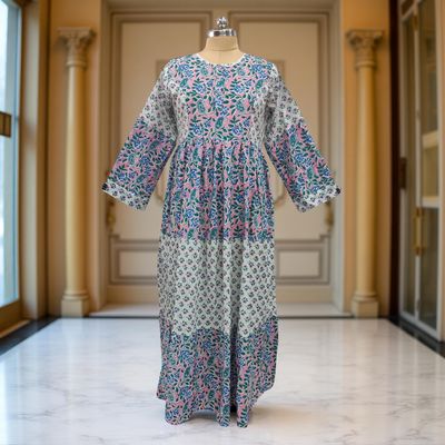 Cotton Jalabiya Dress Juhi Crystal 09