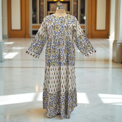 Cotton Jalabiya Dress Juhi Crystal 04