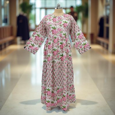 Cotton Jalabiya Dress Juhi Crystal 05