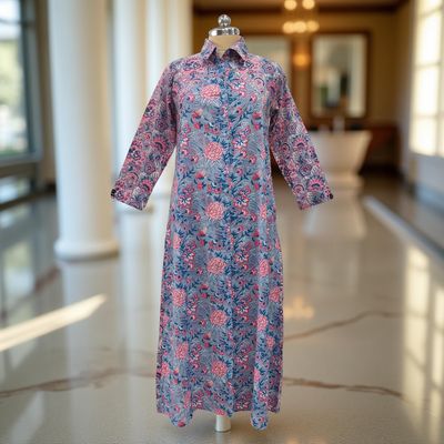 Cotton Jalabiya Dress Honey Crystal 08