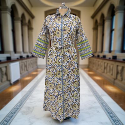 Cotton Jalabiya Dress Tansy Crystal 01
