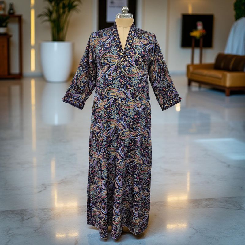 Cotton Jalabiya Dress Teena Silk 01